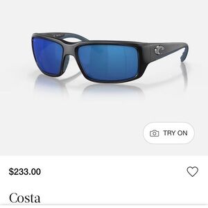 New  Costa Fantail Glass lens